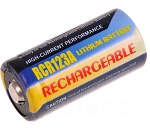 Baterie Pentax 123A, 500 mAh, modrá