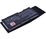 Baterie T6 power Dell 7XC9N, 7800 mAh, černá