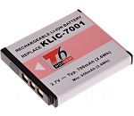 Baterie Kodak KLIC-7001, 700 mAh, černá