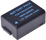 Baterie T6 power Panasonic BP-DC9-E, 895 mAh, černá