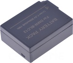 Baterie T6 power Panasonic DMW-BLC12, 1000 mAh, černá