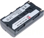 Baterie T6 power Sanyo UR-124, 2200 mAh, šedá