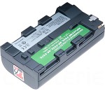 Baterie T6 power Sony NP-F570, 2600 mAh, šedá