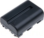 Baterie T6 power Sony NP-FM500H, 1600 mAh, černá