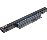 Baterie Packard Bell 3ICR18/65-2, 5200 mAh, černá