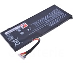 Baterie T6 power Acer KT.0030G.013, 4600 mAh, černá