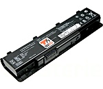 Baterie Asus A31-N55, 5200 mAh, černá