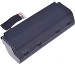 Baterie T6 power Asus 0B110-00340000, 5400 mAh, černá