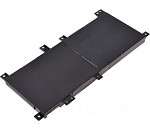 Baterie T6 power Asus C21N1401, 4100 mAh, černá