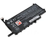 Baterie T6 power Hewlett Packard 751875-001, 3800 mAh, černá