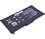 Baterie Hewlett Packard TF03XL, 3600 mAh, černá