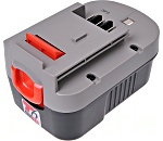 Baterie T6 power Black and Decker BD1444L, 3000 mAh, šedá