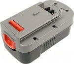 Baterie T6 power Black and Decker HPB18, 3000 mAh, šedá
