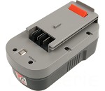 Baterie Black and Decker A18E, 3000 mAh, šedá