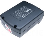 Baterie T6 power Bosch 2 607 336 077, 2000 mAh, černá