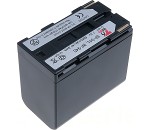 Baterie T6 power Canon BP-950, 6900 mAh, černá