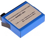 Baterie GoPro AHDBT-401, 1150 mAh, černá