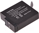 Baterie T6 power GoPro 601-10197-000, 1250 mAh, černá