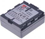 Baterie T6 power Panasonic CGA-DU07A/1B, 720 mAh, šedá