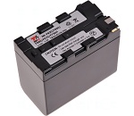 Baterie T6 power Sony NP-F970, 7800 mAh, šedá